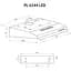 Вытяжка плоская Perfelli PL 6144 BR LED - миниатюра 10