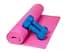 Килимок для йоги та фітнесу Power System PS-4014 PVC Fitness Yoga Mat Pink (173x61x0.6) (PS-4014_Pink) - мініатюра 6