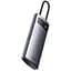 Хаб конвертер Baseus Metal Gleam Series 4-in-1 Multifunctional Type-C WKWG070113 - мініатюра 3