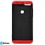 Панель BeCover Super-protect Series для Huawei Y7 Prime 2018 Black-Red (702249) - миниатюра 2