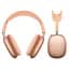 Беспроводные накладные наушники Hoco W65, BT5.4, AUX, 400mAh, 45h, orange - миниатюра 2