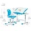 Комплект мебели Evo-kids Evo-05 Ergo Blue: стол+стул (Evo-05 Ergo BL) - миниатюра 2