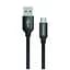 Дата кабель USB 2.0 AM to Micro 5P 1.0m black ColorWay (CW-CBUM002-BK) - мініатюра 1