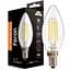Светодиодная лампа Feron LB-158 C37 230V 6W E14 2700K (25748) - миниатюра 1