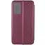 Кожаный чехол-книжка Classy для Motorola Moto G13 Бордовый - миниатюра 3