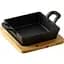 Чавунна форма Masterpro Foodies cook & share з підставкою 12.6х18.5 см (BGMP-3805-EM) - мініатюра 1