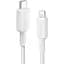 Кабель Anker 322 USB-C to Lightning - 1.8m Nylon White (6908154) - мініатюра 1