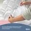 Наматрасник Ideia Nordic Comfort lux стеганый с бортом по периметру 200х180 см белый (8000034678) - миниатюра 2