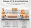 Клавіатура ігрова механічна Aula Mechanical F-3032 White keycaps + 21 Yellow keys KRGD Red - мініатюра 5
