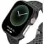 Чохол-накладка DK Пластик Soft-Touch Glass Full Cover для Apple Watch 41mm (015071) (black) - мініатюра 6