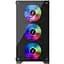 Корпус 1stPlayer X2-M-BK-4F1-PS-600FK-EU Black 600W - мініатюра 6
