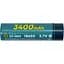 Акумулятор PowerPlant 18650 3.7V 1C 3400mah (AA620234) - мініатюра 1