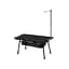Стол складной Naturehike CNK2450JJ025 (80х40 см) алюминий Черный - миниатюра 1
