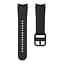 Ремінець для Samsung Galaxy Watch 6 40mm 6 44mm - чорний ширина кріплення 20мм силікон Watchbands Five Classic (W10-8WB20413287) - мініатюра 4