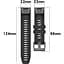 Ремінець DK CDK для Garmin Forerunner 745 22mm Silicone Sport Band Classic 2 шт. (015189) (black) - мініатюра 3