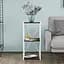 Этажерка 3/34 Ferrum-decor Серии Коннект 73x34x28 белый ДСП Венге 16мм (FRD-105523) - миниатюра 1