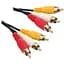 Шнур з'єднувальний 3RCA х 3RCA JAPAN 1.8м - мініатюра 1
