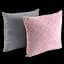 Подушка декоративна Руно Pink and Grey ромб 40 х 40 см (311.55 Pink and Grey ромб) - мініатюра 1