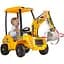 Электромобиль-экскаватор Feber Supper Digger 12 В, (12320) - миниатюра 1