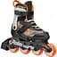 Ролики Rollerblade Microblade SL 33-36.5 Black/Orange (1012-86B0751540-NC01-33-36.5) - мініатюра 1