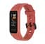 Силиконовый ремешок Primo для фитнеса браслета Huawei Band 4 (ADS-B29) Light Red - миниатюра 3