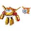 Ігровий набір Super Wings Transforming Золотий Хлопчик і улюбленець (EU770441) - мініатюра 1