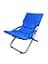 Стілець складний Levistella GP21032108 BLUE сталь Oxford 600D 4 положення нахилу 110 кг синій для дачі - мініатюра 1
