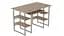 Компьютерный стол Ferrum-decor Тим 75x120x70 серый ДСП Дуб Сан-Марино 32мм (FRD-101895) - миниатюра 1