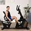 Горизонтальный велотренажер Gymtek XBR5000 черный магнитный - мініатюра 3