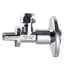 Кран кульовий кутовий Arco 1/2″х 3/8″ NOV20 (NOV04) 000000705 - мініатюра 3