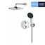 Душова система прихованого монтажу термостатична Grohe QuickFix Precision Grohtherm 34883000, Хром - мініатюра 4