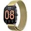 Ремінець 22 мм міланська петля BeWatch для Amazfit Pop 3S/3R Золотий (1020228.1) - мініатюра 1