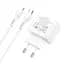 Адаптер мережевий HOCO Type-C to Lightning Cable Triumph charger set N29 2Type-C 35 W white - мініатюра 2