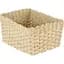 Кошик плетений МВМ My Home (MVM) TH-34 M 25х19х13 см бежевий (TH-34 M BEIGE) - мініатюра 1