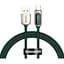 Кабель Baseus Display Fast Charging Cable USB to Type-C 66W 1m CASX020006 Green - мініатюра 1