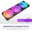 Вентилятор NZXT F420 RGB Core Fan Single Frame (RF-U42HF-B1) Black - мініатюра 7
