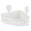 Поличка на вакуумних присосках Aquatica кутовий s42 255×255×105мм (9784293) - мініатюра 1