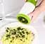 Млинок для зелені Herb Grinder 8296 6×7.3×17 см, ручний подрібнювач з нержавіючими лезами - мініатюра 4