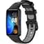 Ремінець DK для Huawei Band 8 / 9 Silicone Sport Band Nike (016452) (black / grey) - мініатюра 2