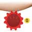 Мяч массажный огурец 4FIZJO Spike Bean 11.5 x 5 см Red (P-5905973403313) - миниатюра 2