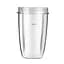 Пластиковий стакан для блендера-подрібнювача (харчовий екстрактор) NUTRIBULLET 600 Вт 900 Вт 680 мл - мініатюра 5