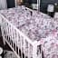 Пододеяльник MirSon Бязь Kids Time 17-0670 GrayPink Kitties 143х210 см Розово-серый (2200010182187) - миниатюра 1