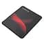 Килимок для мишки Borofone BG8 розмір 24x20 см Black Red - мініатюра 1