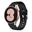 Ремінець для Samsung Galaxy Watch 5 40mm - чорний ширина кріплення 20мм силікон Watchbands Twist (W30-1WB66352299) - мініатюра 2