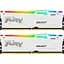 Модуль памяти для компьютера DDR5 32GB (2x16GB) 5600 MHz FURY Beast White RGB Kingston Fury (ex.HyperX) (KF556C40BWAK2-32) - миниатюра 1