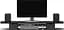 Настільна підставка для монітора Officepro MR177DW Dark Wood/Black (MR177DW) - мініатюра 4