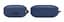 Чохол-накладка DK Silicone Candy Friendly із карабіном для OnePlus Buds Pro 2 (dark blue) - мініатюра 2