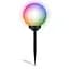 Садова декоративна RGB куля Lumiled ATRIS 20 см на сонячній батареї - мініатюра 2