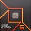 Процессор AMD Ryzen 5 6C/12T 7600 (3.8/5.1GHz Boost,38MB,65W,AM5,Wraith Stealth cooler) box (100-100001015BOX) - миниатюра 3