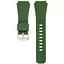 Силіконовий ремінець Watchbands для Samsung Galaxy Watch 46mm Silver Samsung Gear S3 - темно-зелений (WB001DARKGREEN46) - мініатюра 1